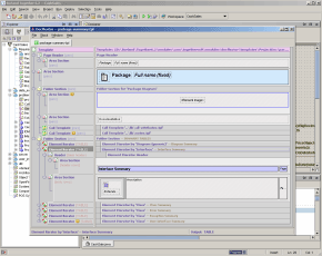 FlexDoc Template Designer launched from Together IDE
