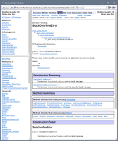 Java API documentation generated with “JavadocClassic” templates