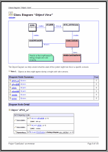 Class Diagram “Object View”
