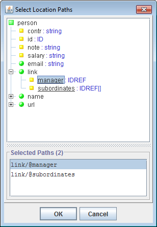 Location Path Chooser