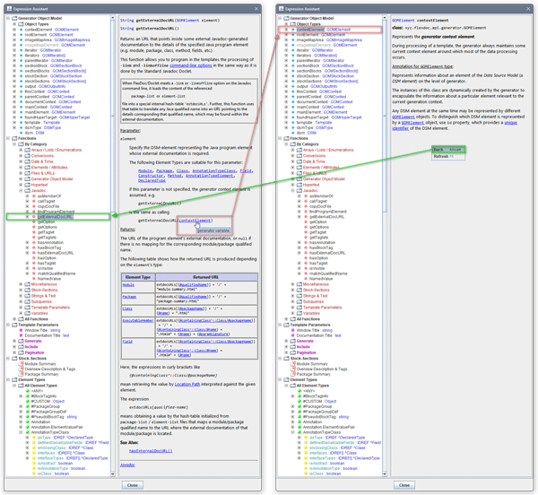 Expression Assistant Dialog (click to enlarge)