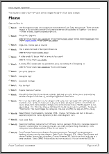 Class Diagram “OpenFirst” - description and notes