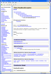 Framed HTML demo